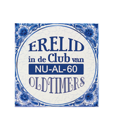 Delfts Blauw Tegel 60 Jaar